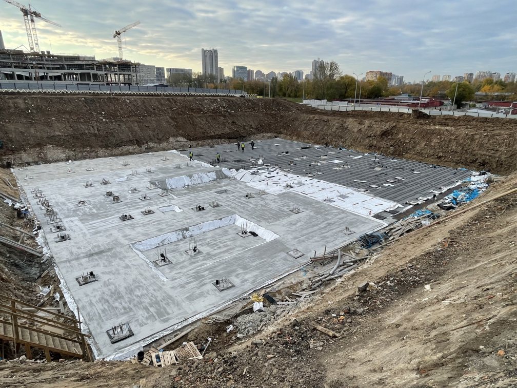 Устройство горизонтальной изоляции в период с 27.09.2021 по 08.10.2021